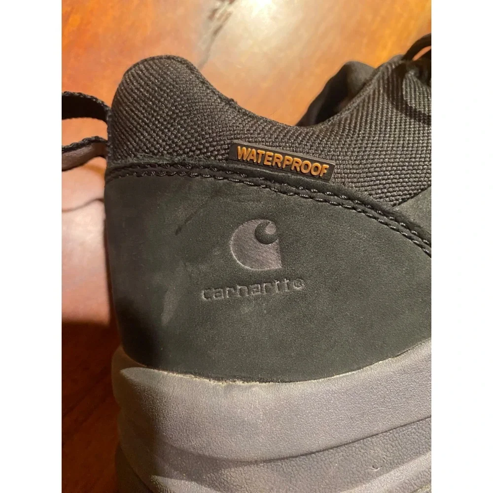 New Men's Carhartt FH3021-M Black Outdoor Waterproof 3-inch Low Hiker Size 11